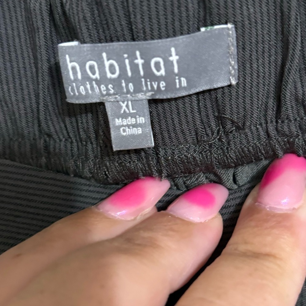 * New LIV BY HABITAT Sz  XLg CLOTHES HEATHERED FRENCH TERRY STRAIGHT PANT - Picture 6 of 8